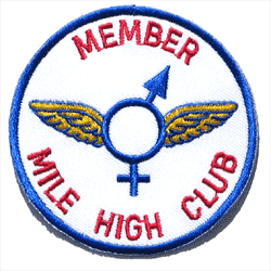 Mile High Club Member - Military Patches and Pins