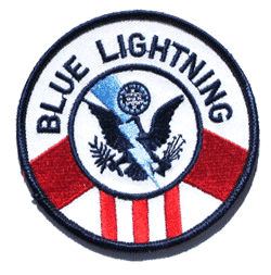 DEA Blue Lightning - Military Patches and Pins