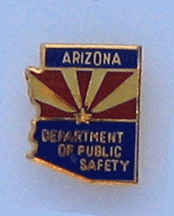 AZ DPS Lapel Pin w/Tie Tac - Military Patches and Pins
