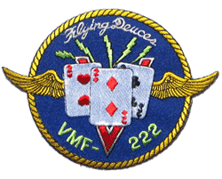 VMF-222 Flying Deuces - Military Patches and Pins