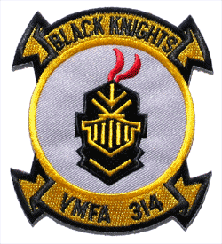 VMFA 314 Black Knights - Military Patches and Pins