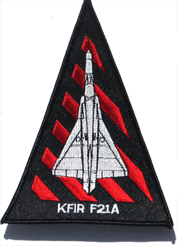 KFIR F21A - Military Patches and Pins
