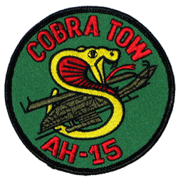 AH 15 Cobra Tow - Military Patches and Pins