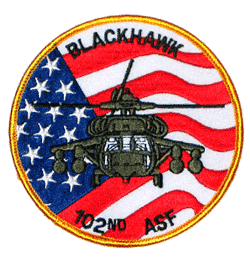 102nd ASF Blackhawk - Military Patches and Pins