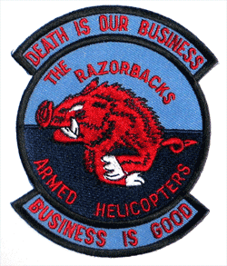 Razorbacks Armed Helicopters - Military Patches and Pins