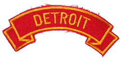 Detroit - Military Patches and Pins