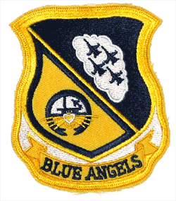 Blue Angels - 4 1/2&quot; - Military Patches and Pins