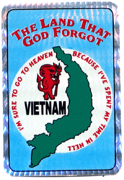 VN Land That God Forgot Decal - Military Patches and Pins