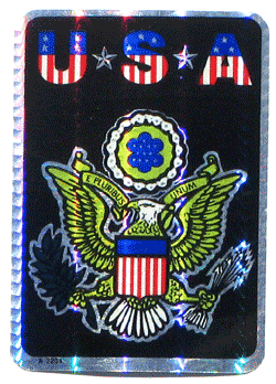 USA Decal - Military Patches and Pins