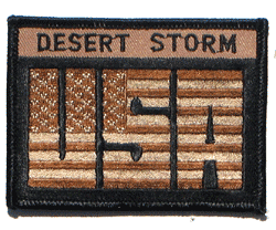 Desert Storm USA - Military Patches and Pins