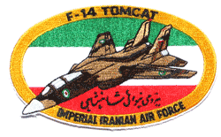 F-14 Tomcat Iranian Air Force - Military Patches and Pins