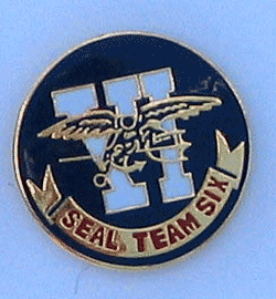 Navy Seal Team 6 Pin w/1 clutch - Military Patches and Pins