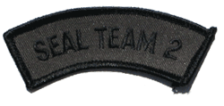 Seal Team 2 Tab Sub'd. - Military Patches and Pins