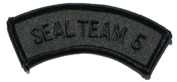 Seal Team 5 Tab Sub'd. - Military Patches and Pins