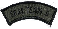 Seal Team 3 Tab Sub'd. - Military Patches and Pins
