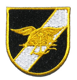 Seal Team 6 Flash Black &amp; Gold - Military Patches and Pins