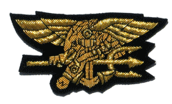 Seal Bullion  3 3/4&quot; - Military Patches and Pins