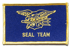 Seal Team Blue & Gold - Military Patches and Pins