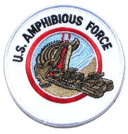 US Amphibious Force - Military Patches and Pins