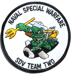 Naval Spec Warfare/SDV Team 2 - Military Patches and Pins