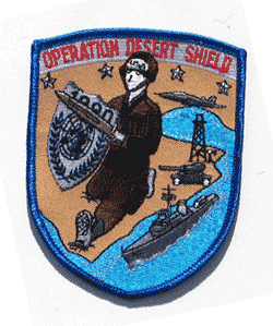 Operation Desert Shield - Military Patches and Pins