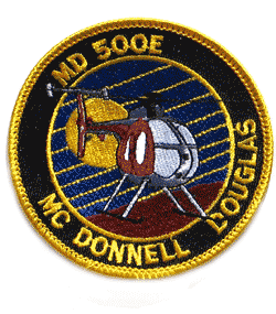McDonnell Douglas MD 500E - Military Patches and Pins