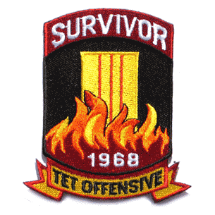 Survivor TET Offensive - Military Patches and Pins