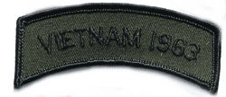 Vietnam Tab 1963 - Military Patches and Pins