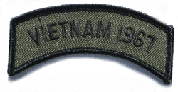 Vietnam Tab 1967 - Military Patches and Pins