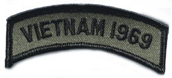 Vietnam Tab 1969 - Military Patches and Pins