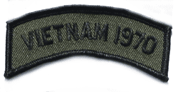 Vietnam Tab 1970 - Military Patches and Pins