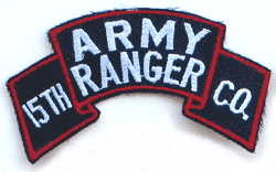 15th Army Ranger - Military Patches and Pins