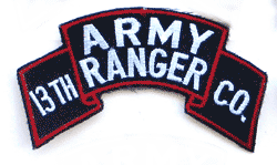 13th Army Ranger - Military Patches and Pins