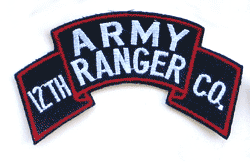 12th Army Ranger - Military Patches and Pins