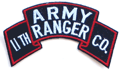 11th Army Ranger - Military Patches and Pins