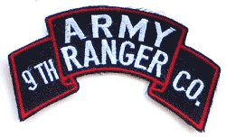 9th Army Ranger - Military Patches and Pins