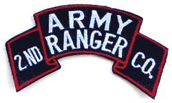 2nd Army Ranger - Military Patches and Pins