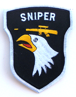 101st Airborne Sniper - Military Patches and Pins