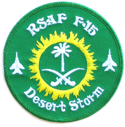 RSAF F-15 - Military Patches and Pins