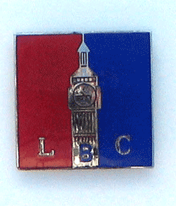 London Base Command Pin w/2 clutches - Military Patches and Pins