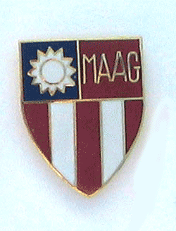 MAAG Formosa Pin w/2 clutches - Military Patches and Pins