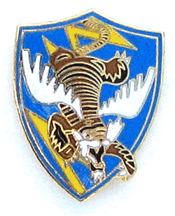23rd Flying Tiger Pin w/2 clutches - Military Patches and Pins