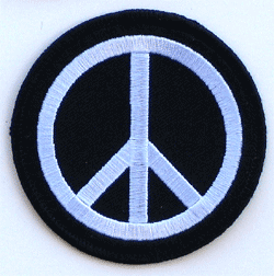 Peace Symbol - Military Patches and Pins