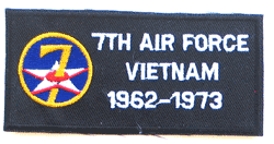 7th AF Vietnam - Military Patches and Pins