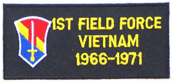 1st Field Force Vietnam - Military Patches and Pins