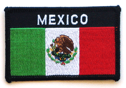 Flag of Mexico - Military Patches and Pins