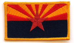 State Flag of Arizona - Military Patches and Pins