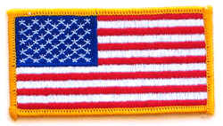US Flag/Color - Military Patches and Pins