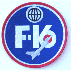 F-16 Globe - Military Patches and Pins