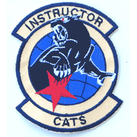 Instructor Cats - Military Patches and Pins